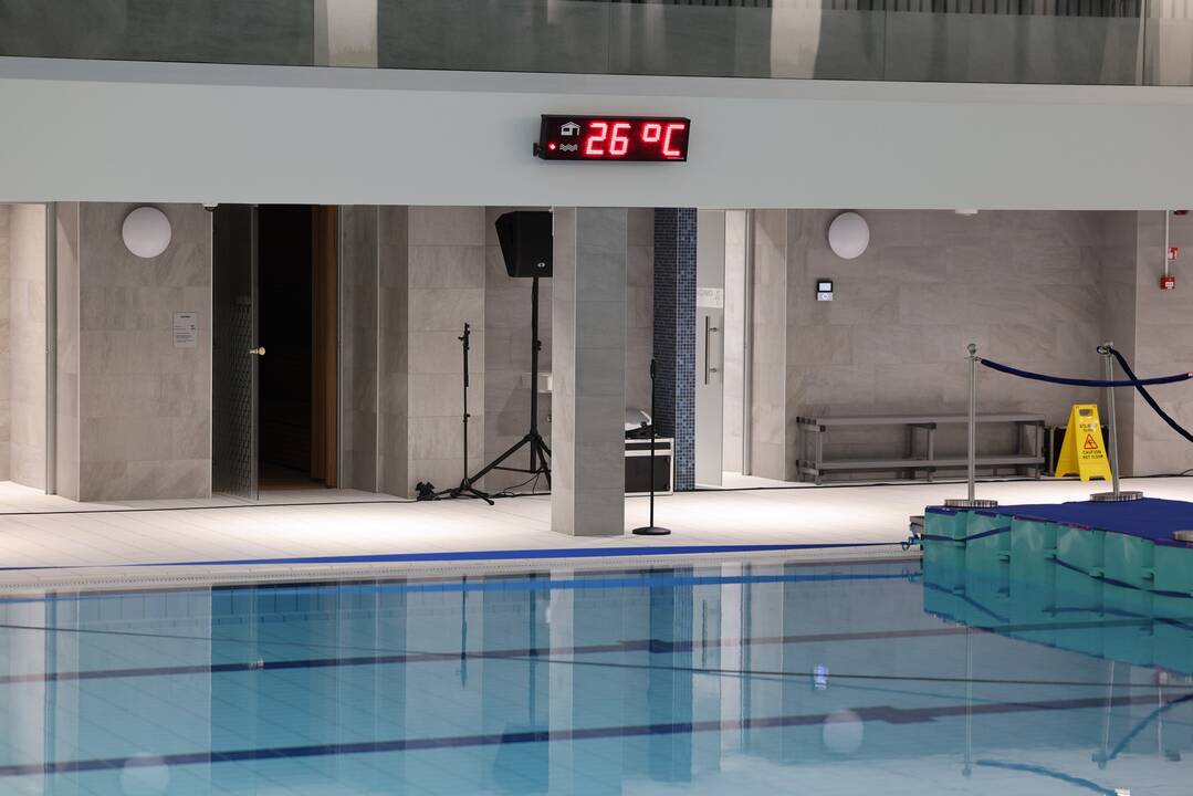 Po dviejų metų pertraukos atidarytas Mastaičių baseinas