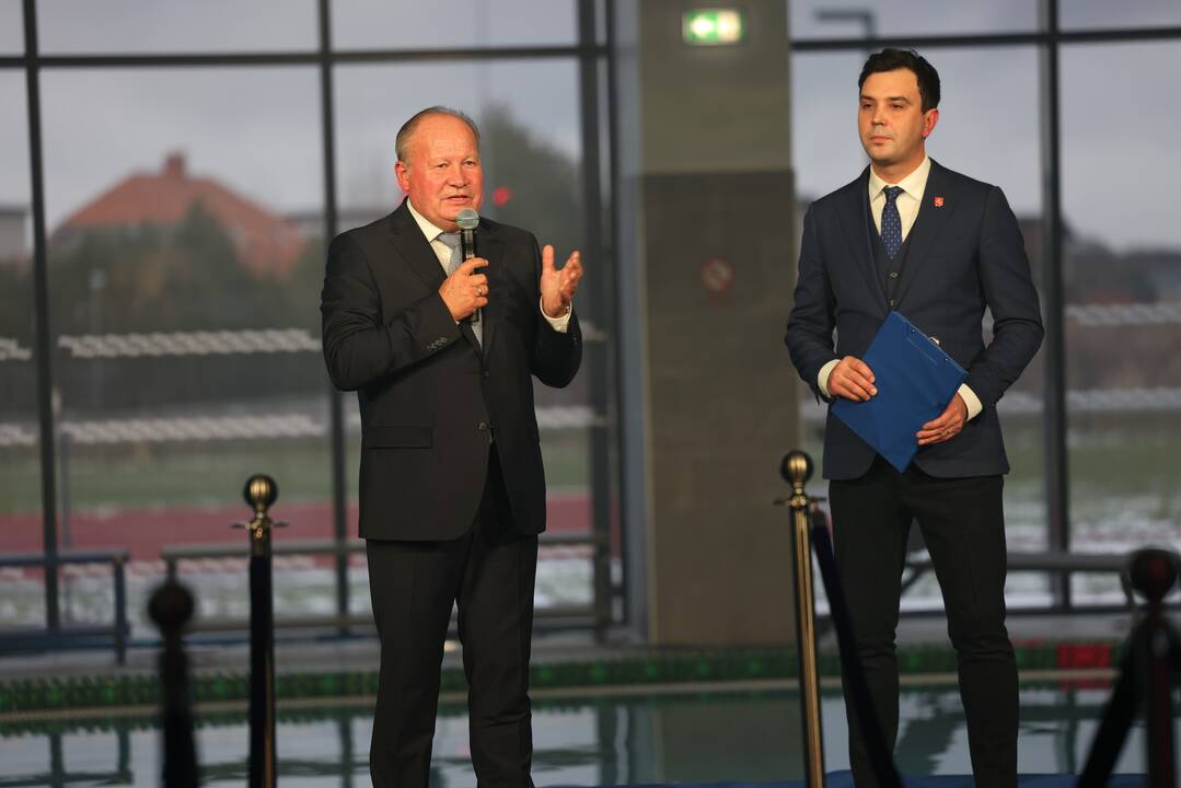 Po dviejų metų pertraukos atidarytas Mastaičių baseinas