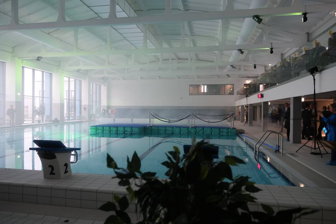 Po dviejų metų pertraukos atidarytas Mastaičių baseinas