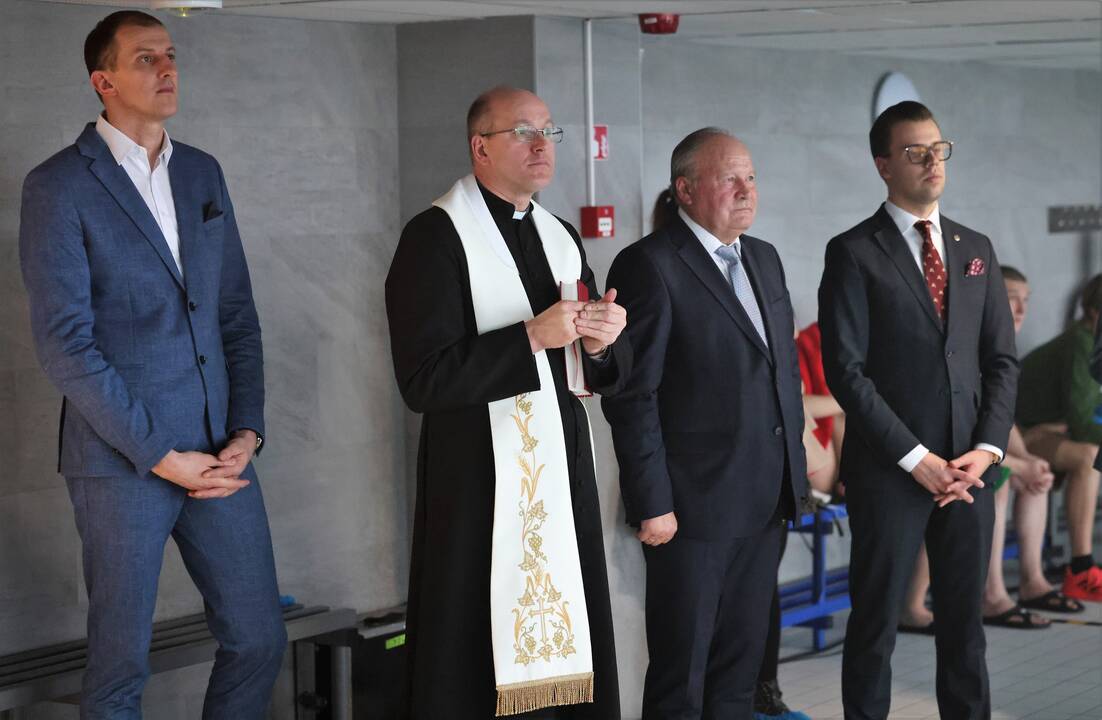 Po dviejų metų pertraukos atidarytas Mastaičių baseinas