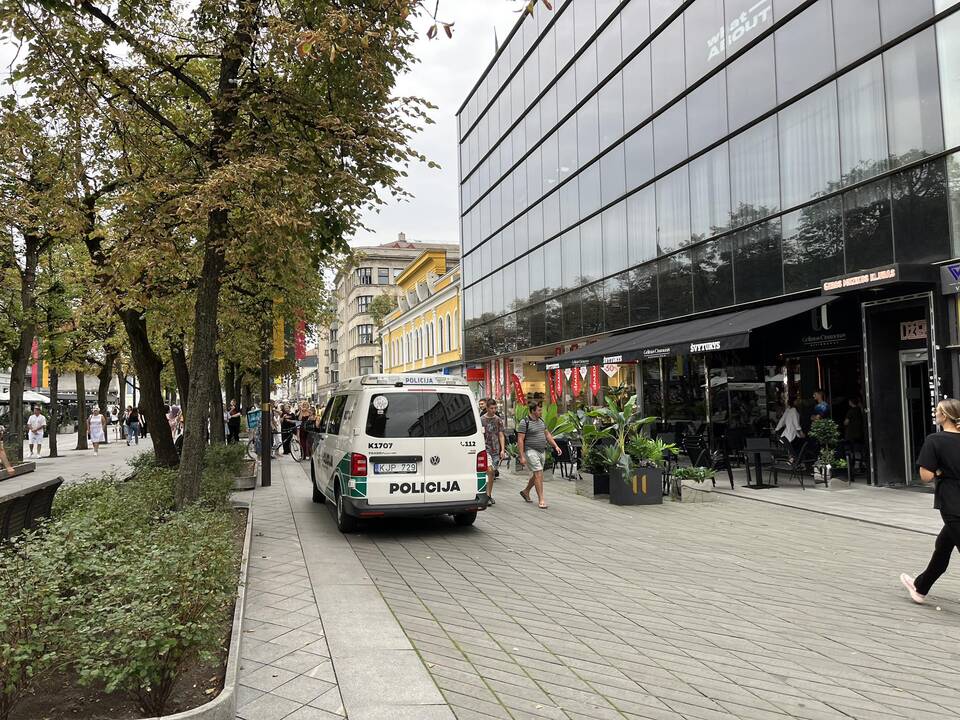 Žiaurios muštynės Laisvės alėjoje: kaukėta gauja lazdomis talžė mafijos veikėjus