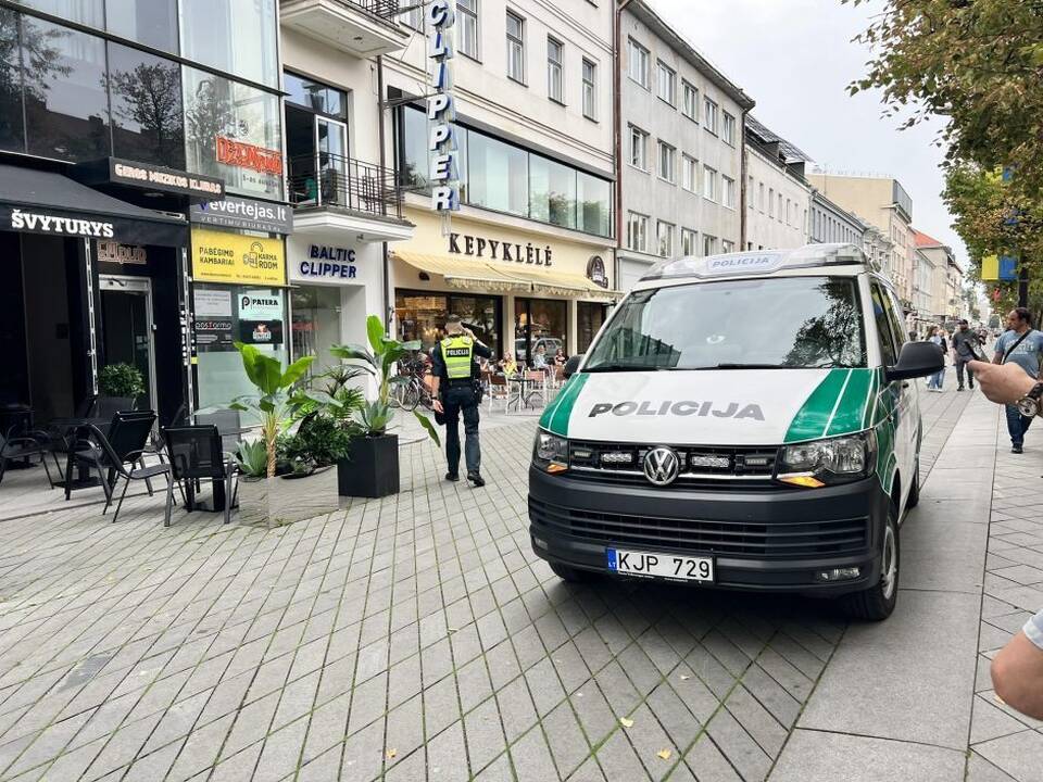 Žiaurios muštynės Laisvės alėjoje: kaukėta gauja lazdomis talžė mafijos veikėjus