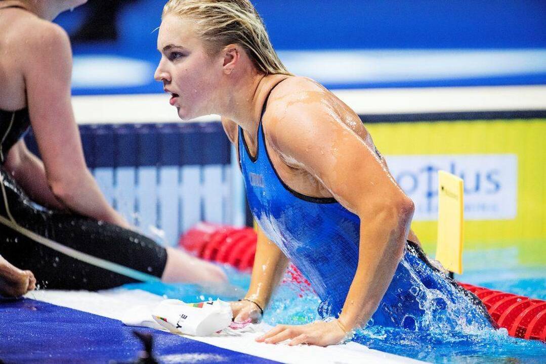 Visvaldas Matijošaitis ir Rūta Meilutytė