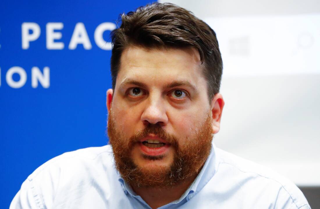 Aleksejus Navalnas (kairėje) ir Leonidas Volkovas (dešinėje)