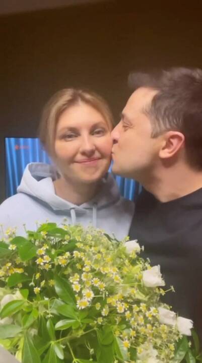 Olena Zelenska ir Volodymyras Zelenskis