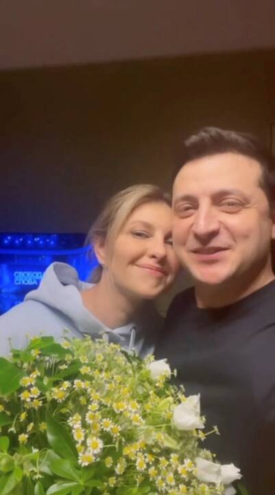 Olena Zelenska ir Volodymyras Zelenskis