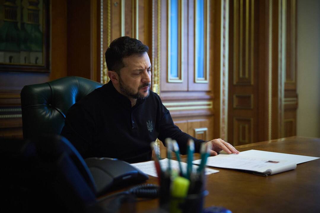 Zelenskis: tie, kurie norėtų užbaigti karą, šitaip nesielgtų