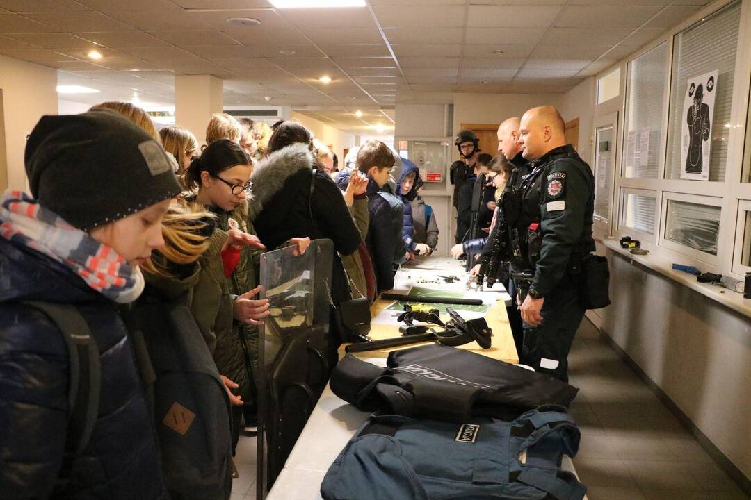 Kauno pareigūnų organizuota atvirų durų diena
