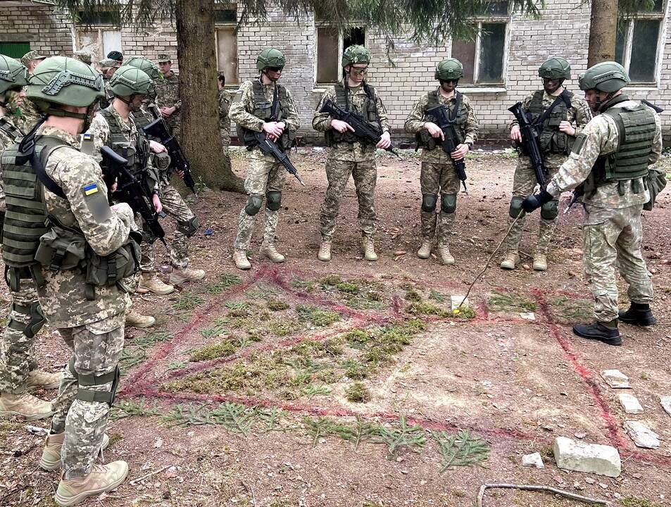 Svarbu: Ukrainos kariai Lietuvoje įgijo daugiau specifinių žinių.