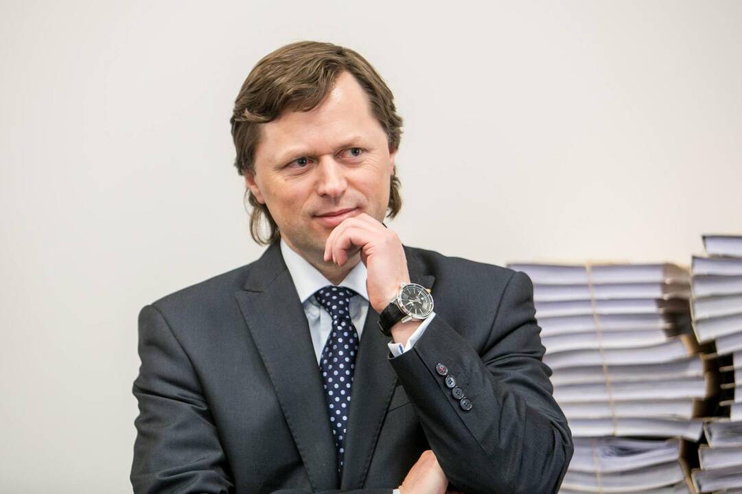 Darius Valkavičius (kairėje) ir Rolandas Urbonas (dešinėje)
