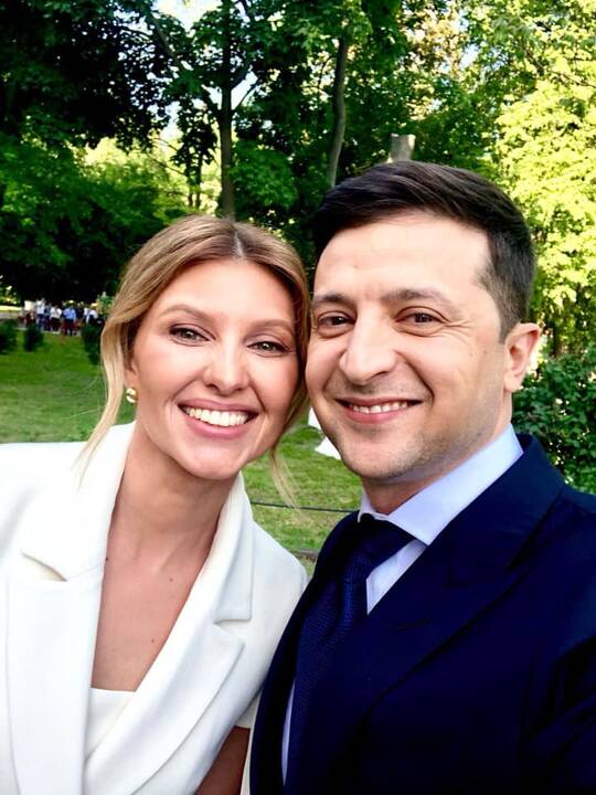 Olena Zelenska ir Volodymyras Zelenskis