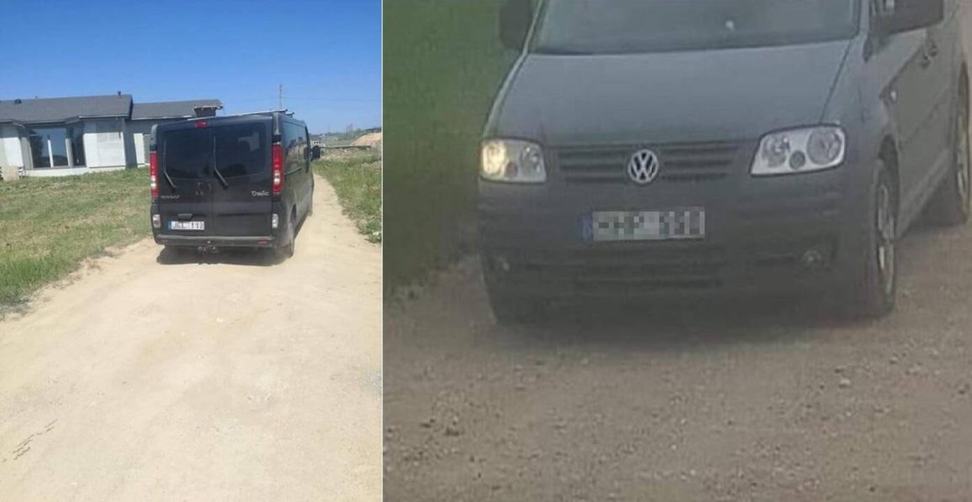 Nustatė: paaiškėjo, kad "Renault Trafic" po Vaišvydavą važinėjo pasiklydę gyventojai