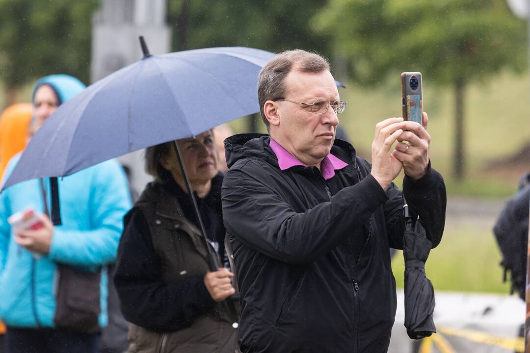 Šeimų sąjūdžio protestas prie Seimo