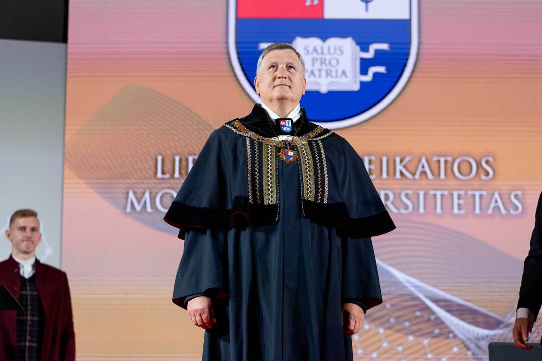 LSMU rektoriaus prof. Rimanto Benečio inauguracijos iškilmės