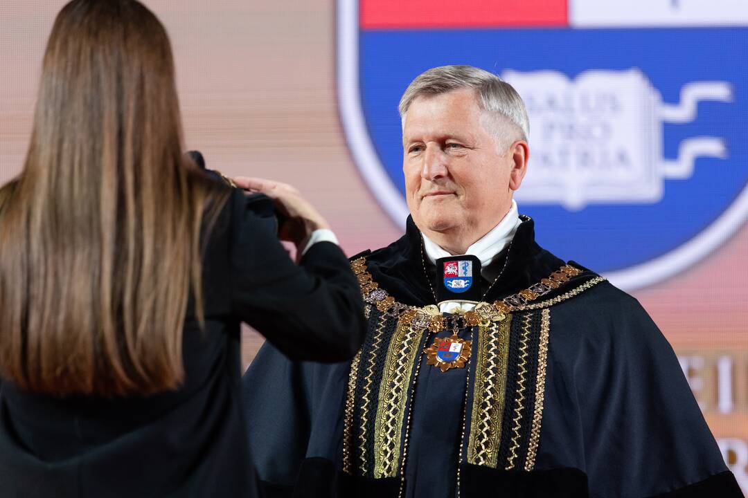 LSMU rektoriaus prof. Rimanto Benečio inauguracijos iškilmės