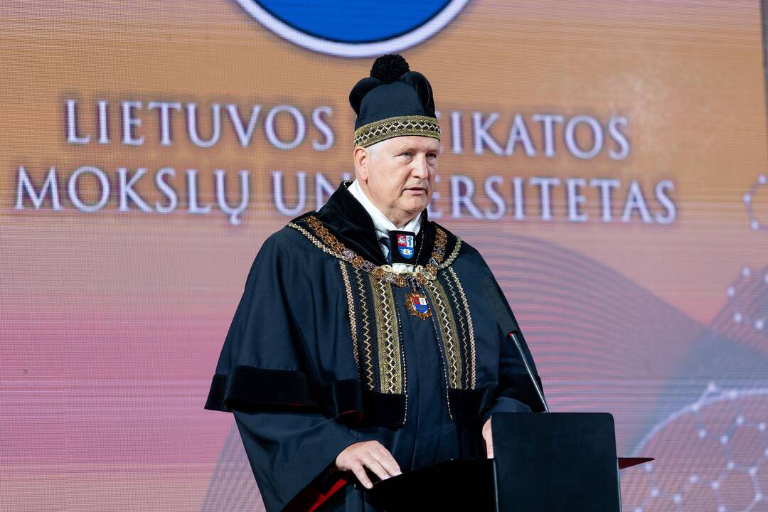 LSMU rektoriaus prof. Rimanto Benečio inauguracijos iškilmės