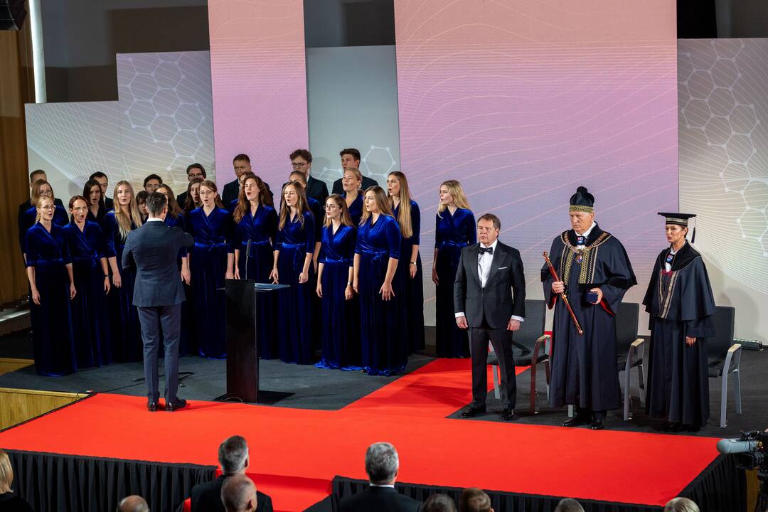 LSMU rektoriaus prof. Rimanto Benečio inauguracijos iškilmės