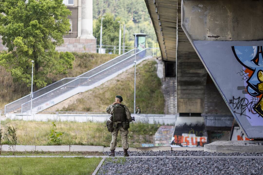 NATO viršūnių susitikimas: Vilniaus gatvėse patruliuoja kariai