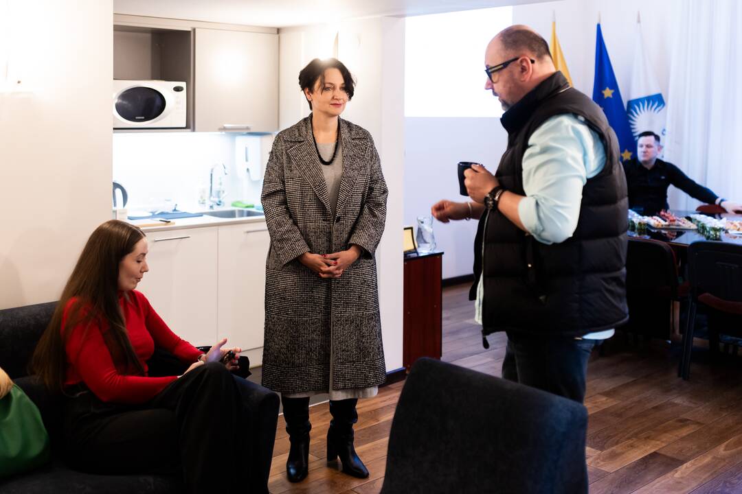 A. Mazuronio štabas Darbo partijos būstinėje