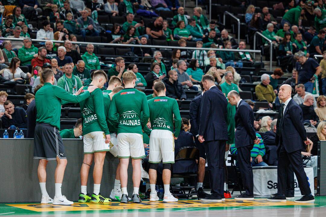LKL: Kauno „Žalgiris“ ir Vilniaus „Wolves“