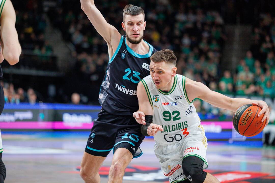 LKL: Kauno „Žalgiris“ ir Vilniaus „Wolves“