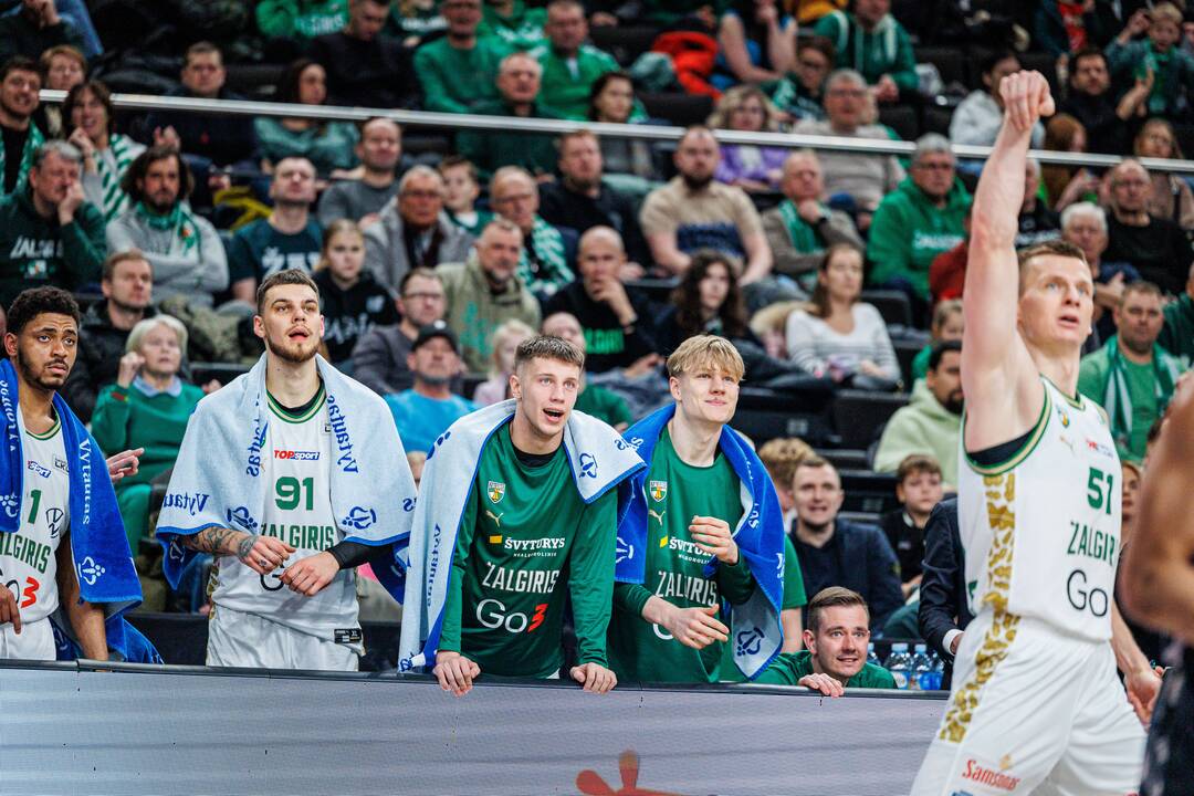 LKL: Kauno „Žalgiris“ ir Vilniaus „Wolves“