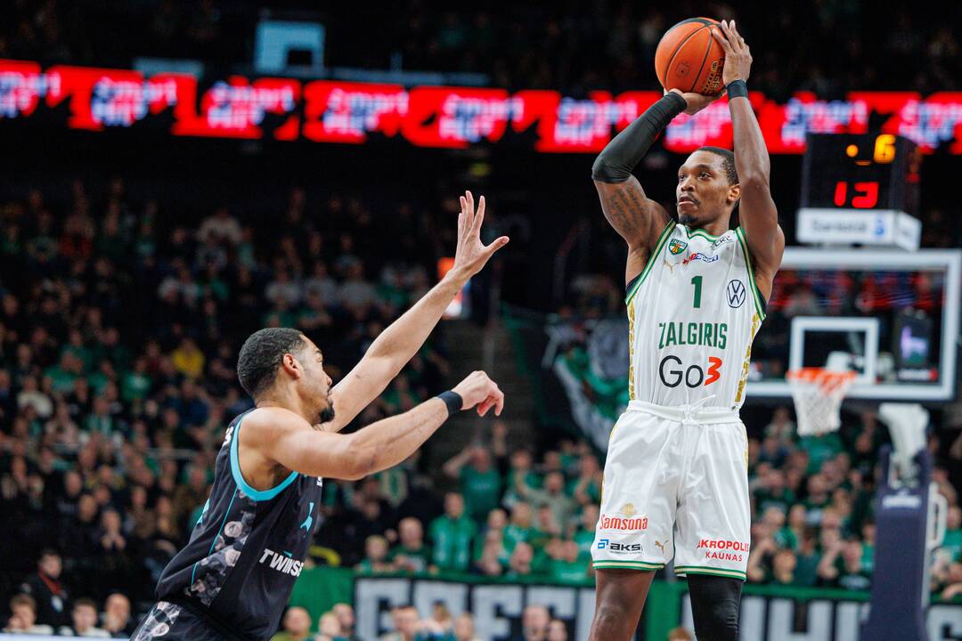 LKL: Kauno „Žalgiris“ ir Vilniaus „Wolves“