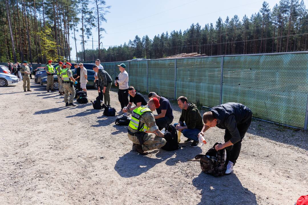  Rezervo kariai atvyko į karinius vienetus