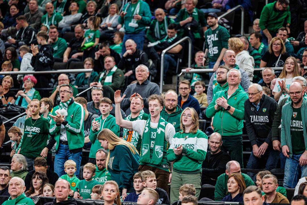 LKL: Kauno „Žalgiris“ ir Vilniaus „Wolves“