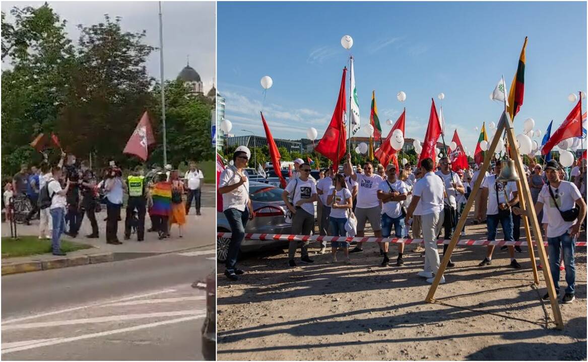 Policija apie saugumo užtikrinimą: kiekvienas mitingas – atskira istorija, vertinama individualiai