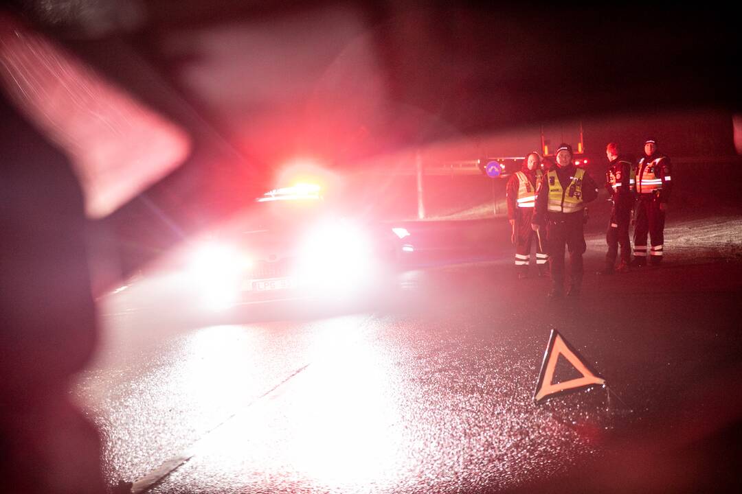 Smarki avarija Kauno vakariniame aplinkkelyje