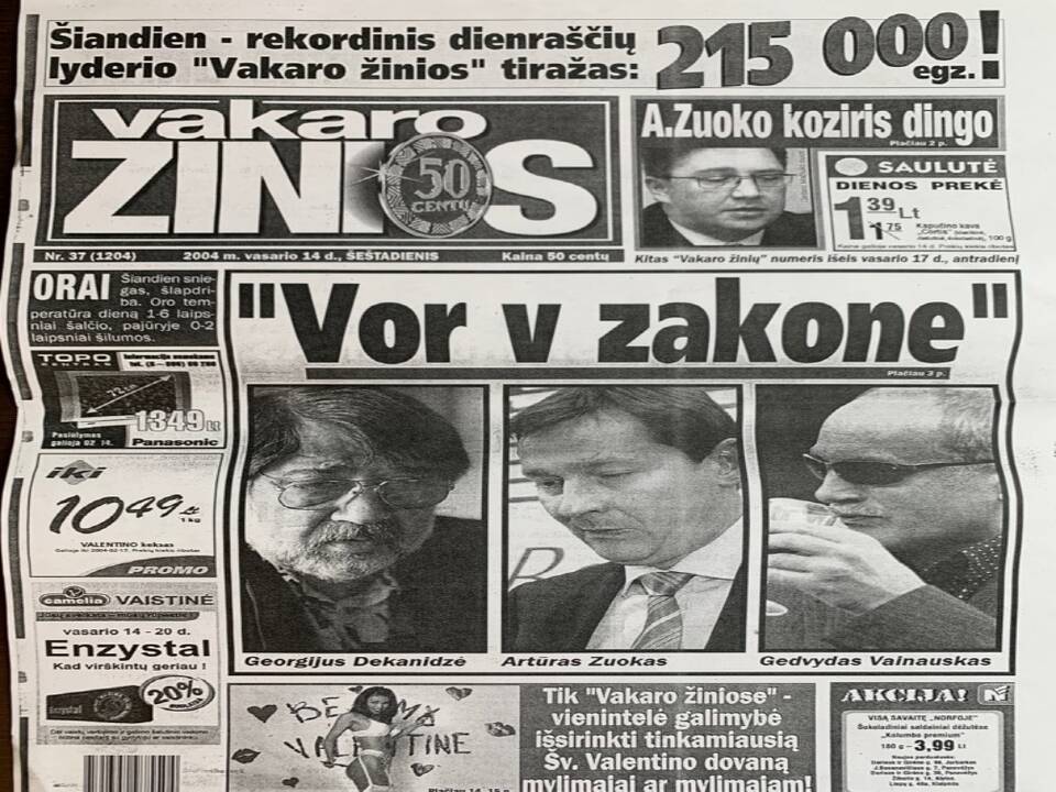 Viltys: į Vilniaus mero postą kandidatuojantis A.Zuokas įsitikinęs – laikai pasikeitė.