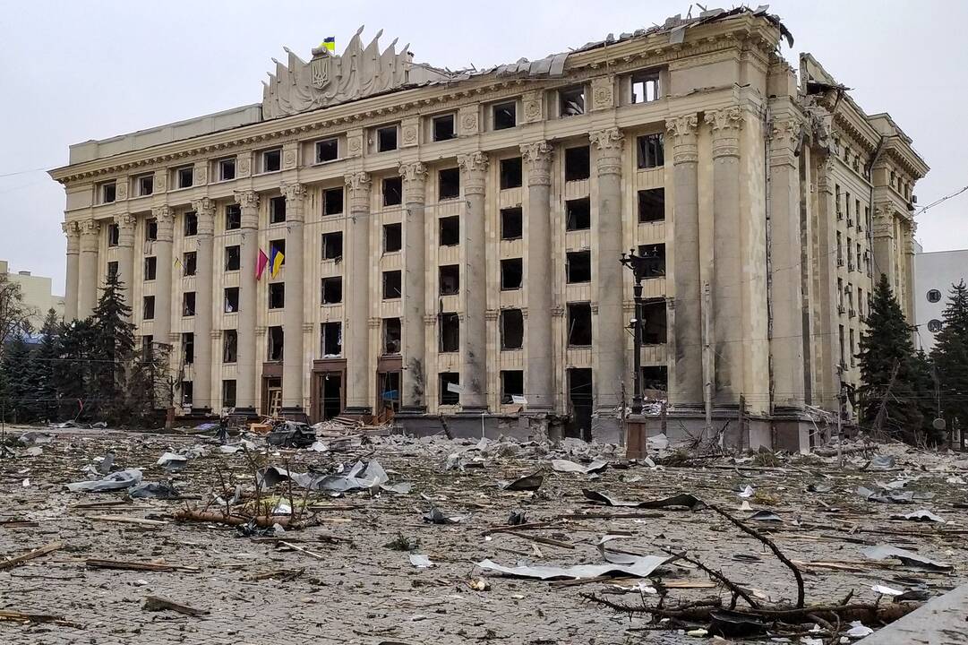 Šeštoji karo Ukrainoje diena