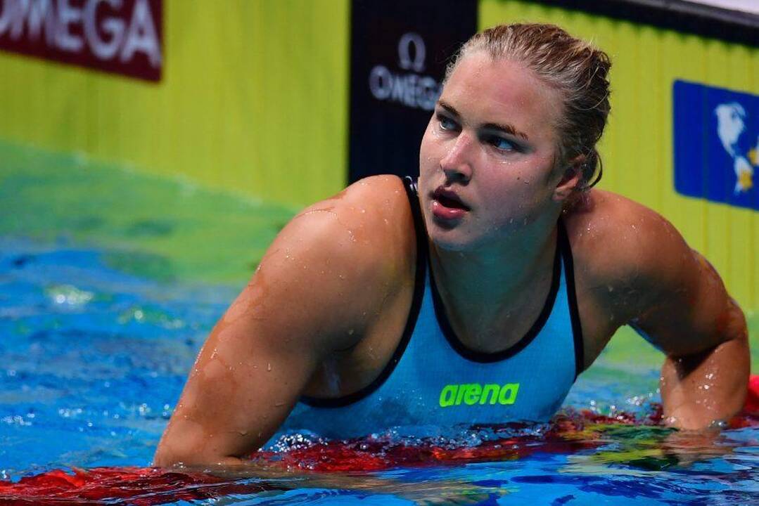 Visvaldas Matijošaitis ir Rūta Meilutytė