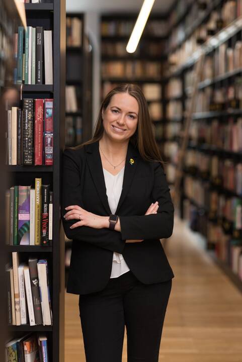 Pasirinkimas: M.Straupytę į darbą bibliotekoje atvedė atsitiktinumas.