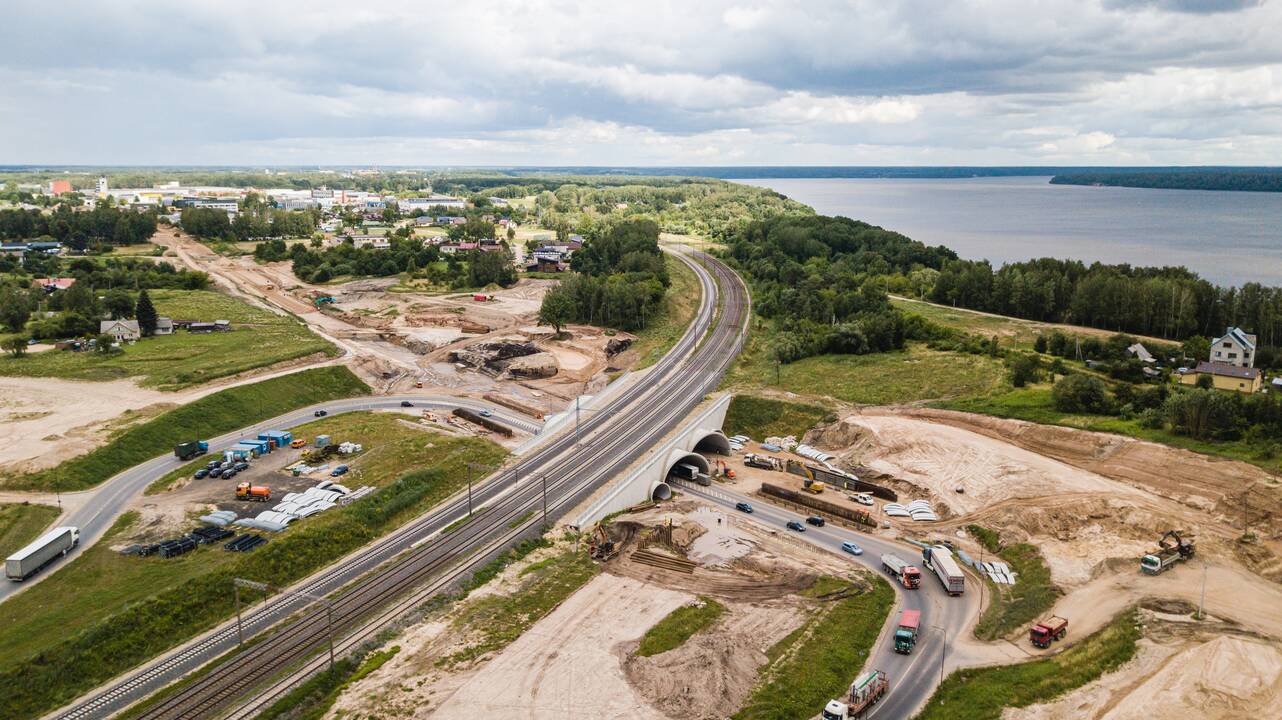Statyba: Amalių pervažą apsups du viadukai.
