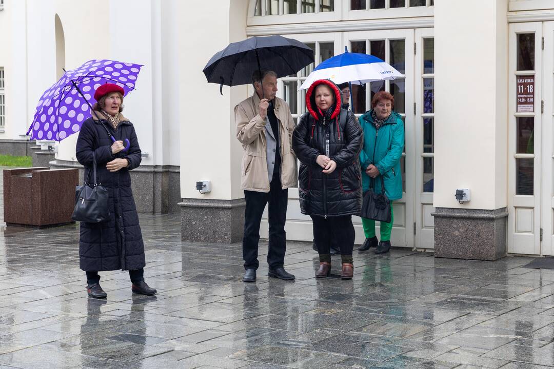 Atsisveikinimas su primadona D. Dirginčiūte-Tamuliene