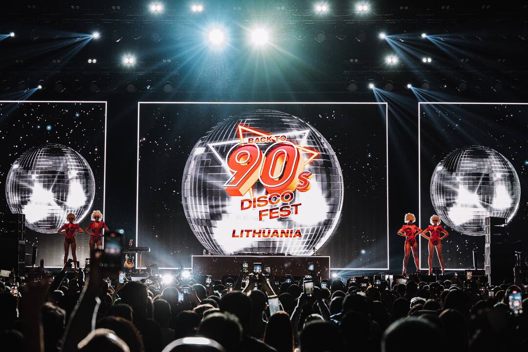 „Žalgirio“ arenoje nugriaudėjo „90’s Disco Fest“ 