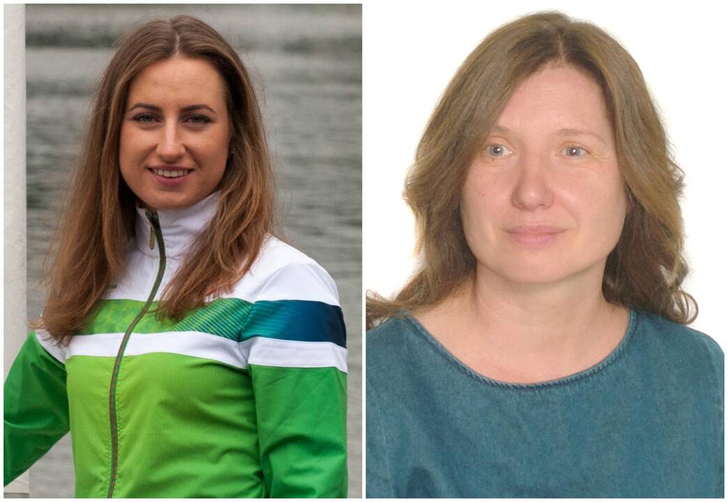 Viktorija Andrulytė (kairėje) ir Lina Šulcienė (dešinėje)