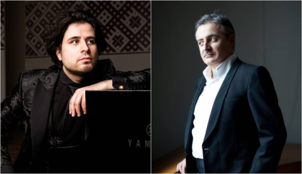 A. Osokinas (kairėje) ir D. Ravini (dešinėje)