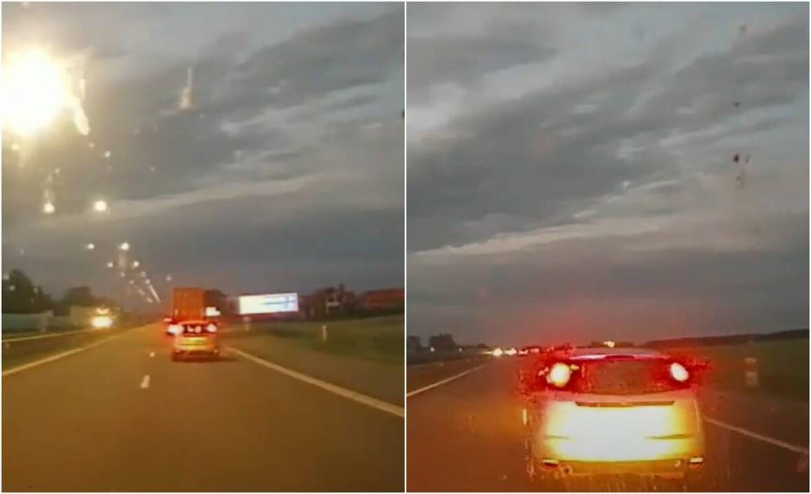 Kamikadzė: pasak policijos patrulių, "Ford Focus" vairuotoja, kurią jie vijosi su įjungtais švyturėliais, prieš pat vilkiko taranavimą lėkė didesniu nei 120 km/val. greičiu.