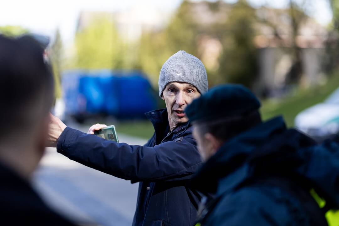 Antakalnio kapinėse – švenčiantieji Pergalės dieną