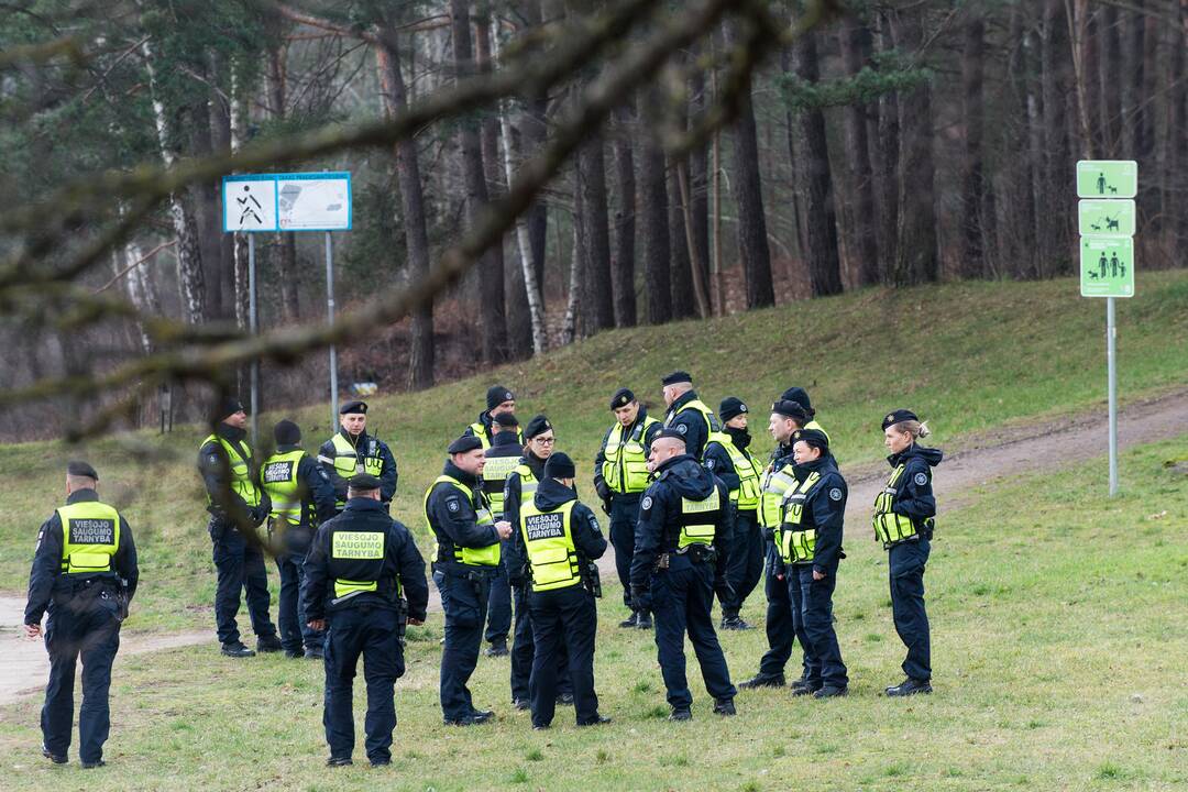 Galimai pagrobtos mergaitės paieška Vilniuje