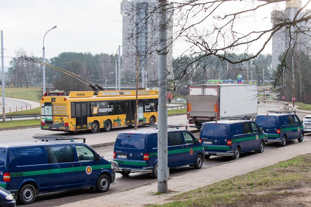 Galimai pagrobtos mergaitės paieška Vilniuje