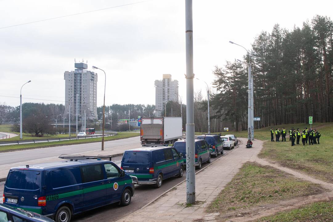 Galimai pagrobtos mergaitės paieška Vilniuje