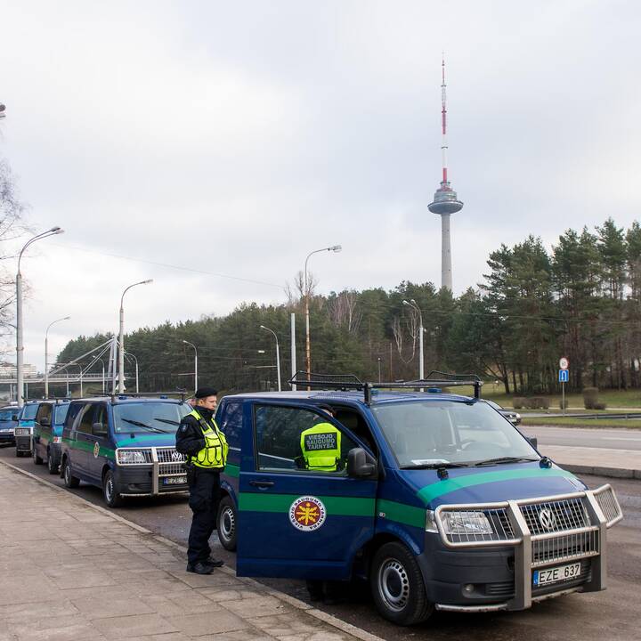 Galimai pagrobtos mergaitės paieška Vilniuje