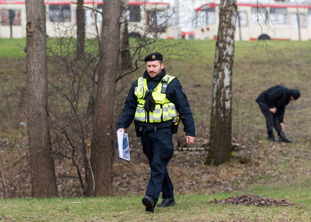 Galimai pagrobtos mergaitės paieška Vilniuje