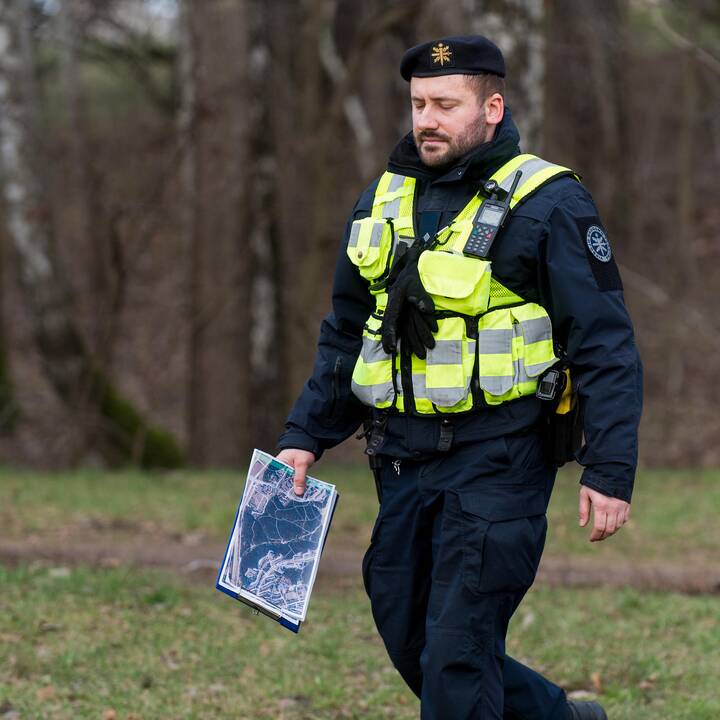 Galimai pagrobtos mergaitės paieška Vilniuje