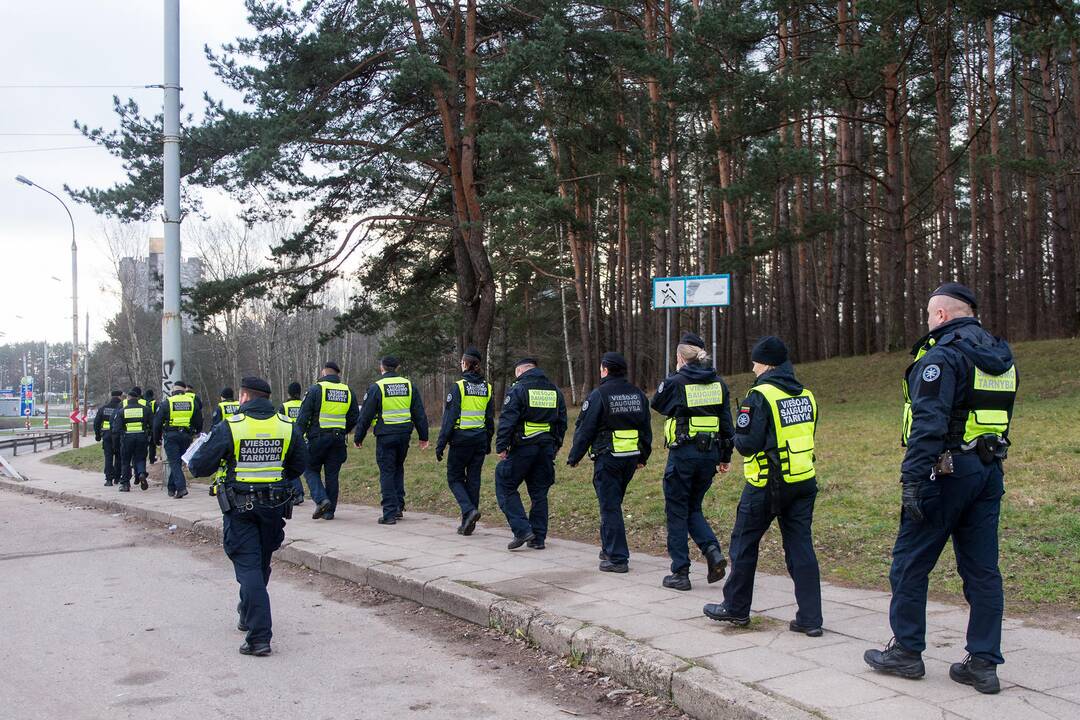 Galimai pagrobtos mergaitės paieška Vilniuje