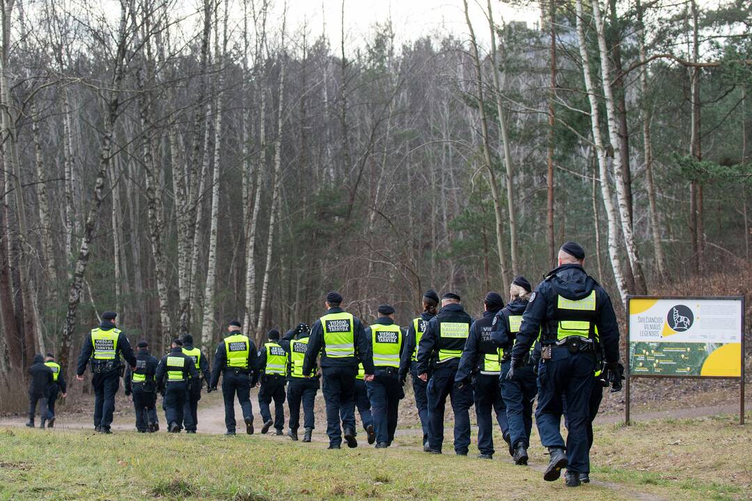 Galimai pagrobtos mergaitės paieška Vilniuje